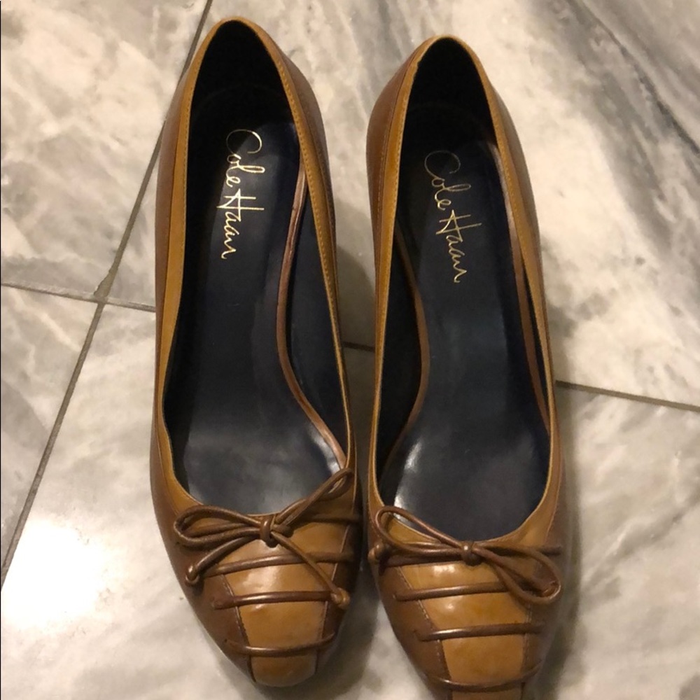 Cole Haan Tan and Brown Heels with Nike air